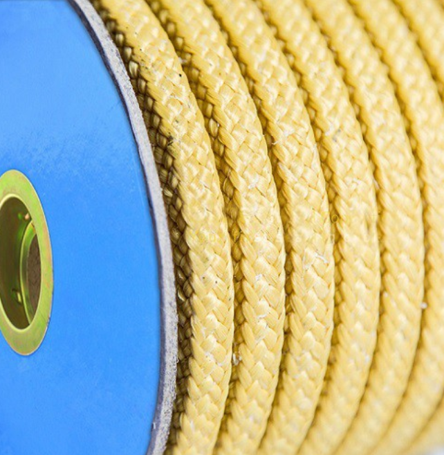 Spun Kevlar Aramid Fiber Packing with PTFE Treatment 